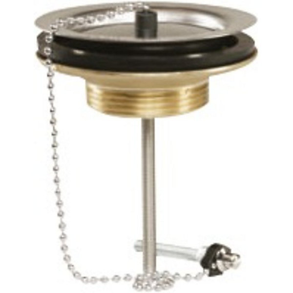 Bonde laiton pour évier grès, Diamètre 60 mm - Valentin