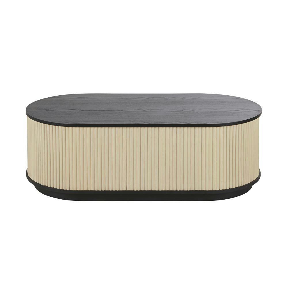 Brookfield - Table basse plateau relevable bicolore