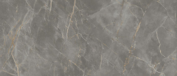 Carrelage effet Marbre Gris Titan 278x120x0,6 cm Silk Montira - Mur intérieur (vendu par carton de 3,336 m²) - RO'MA CARRELAGE
