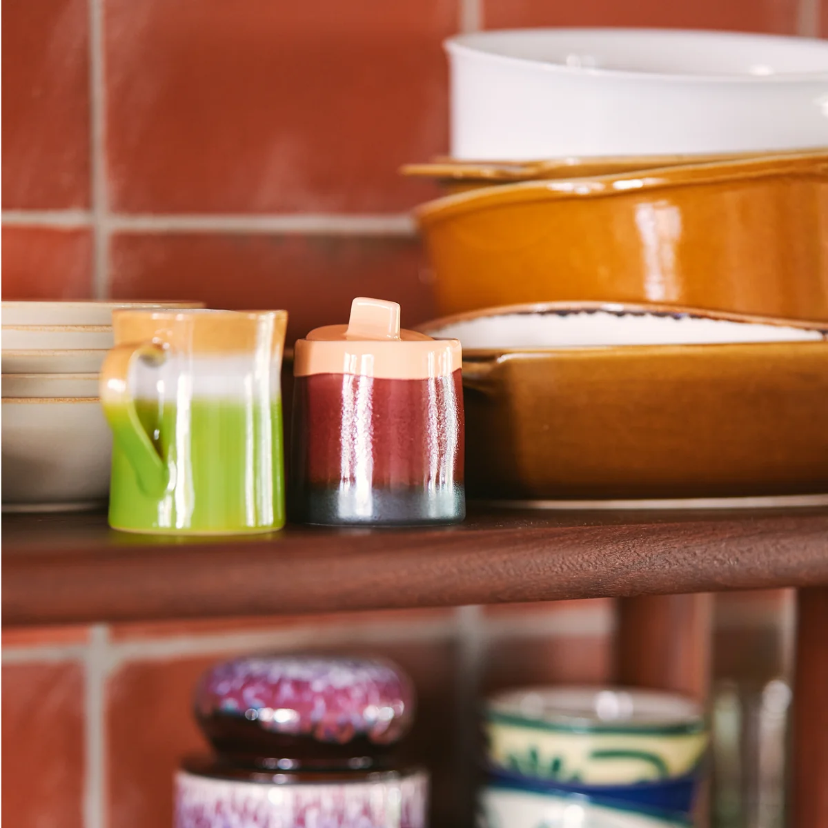 HKliving - 70's Milch und Zucker-Set, foreland