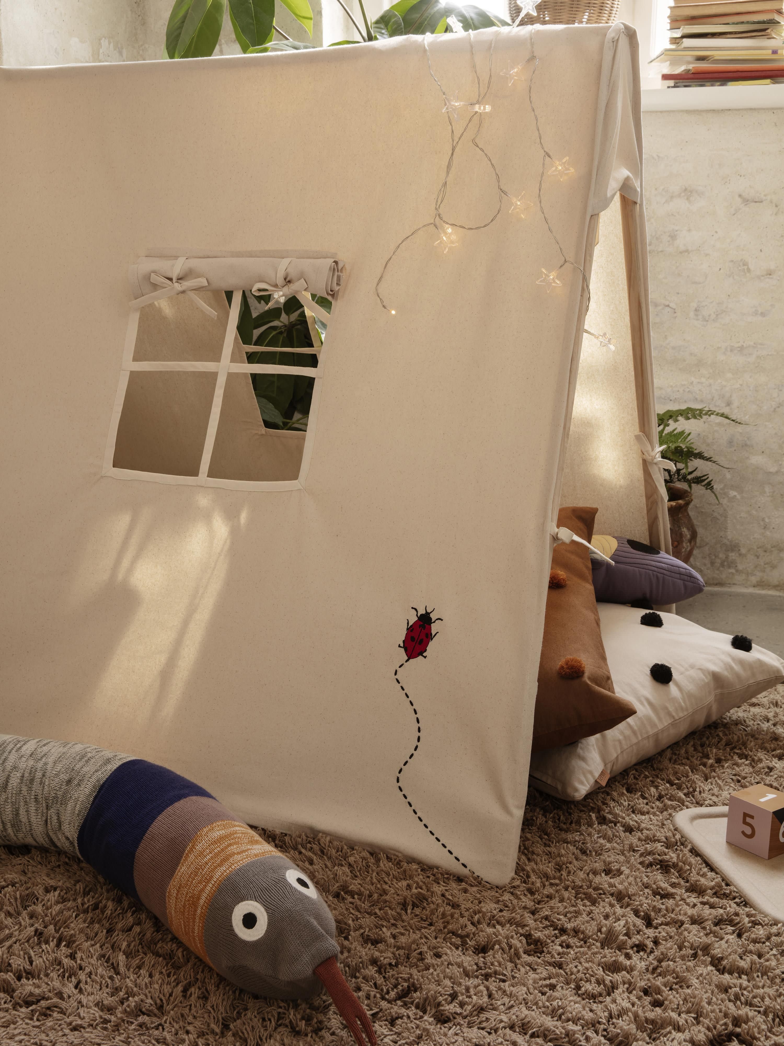 Spielzelt Ladybird aus Bio-Baumwolle