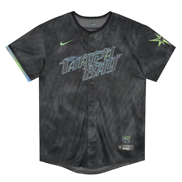 Tampa Bay Rays Nike Preschool City Connect Jersey - Black