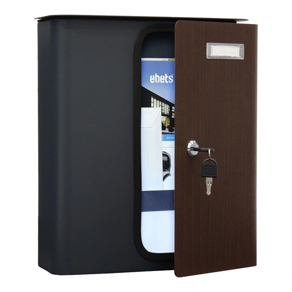 Briefkasten »Kensington«, anthrazit, Stahl, (B x H:) 29,5 x 35,7 cm
