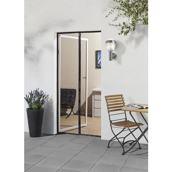 Türvorhang »Magnet-Fliegengitter-Set«, BxH: 100 x 210 cm, schwarz
