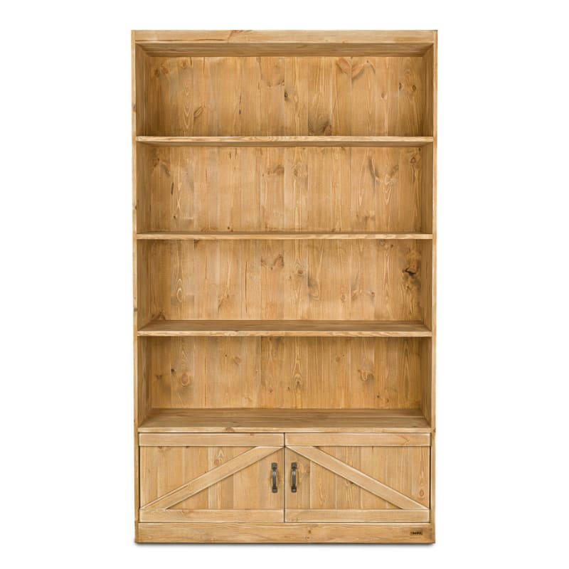 - Étagère 4 niveaux L119 cm bois massif