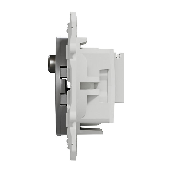 Mécanisme prise TV-FM-SAT Schneider Electric Odace aluminium