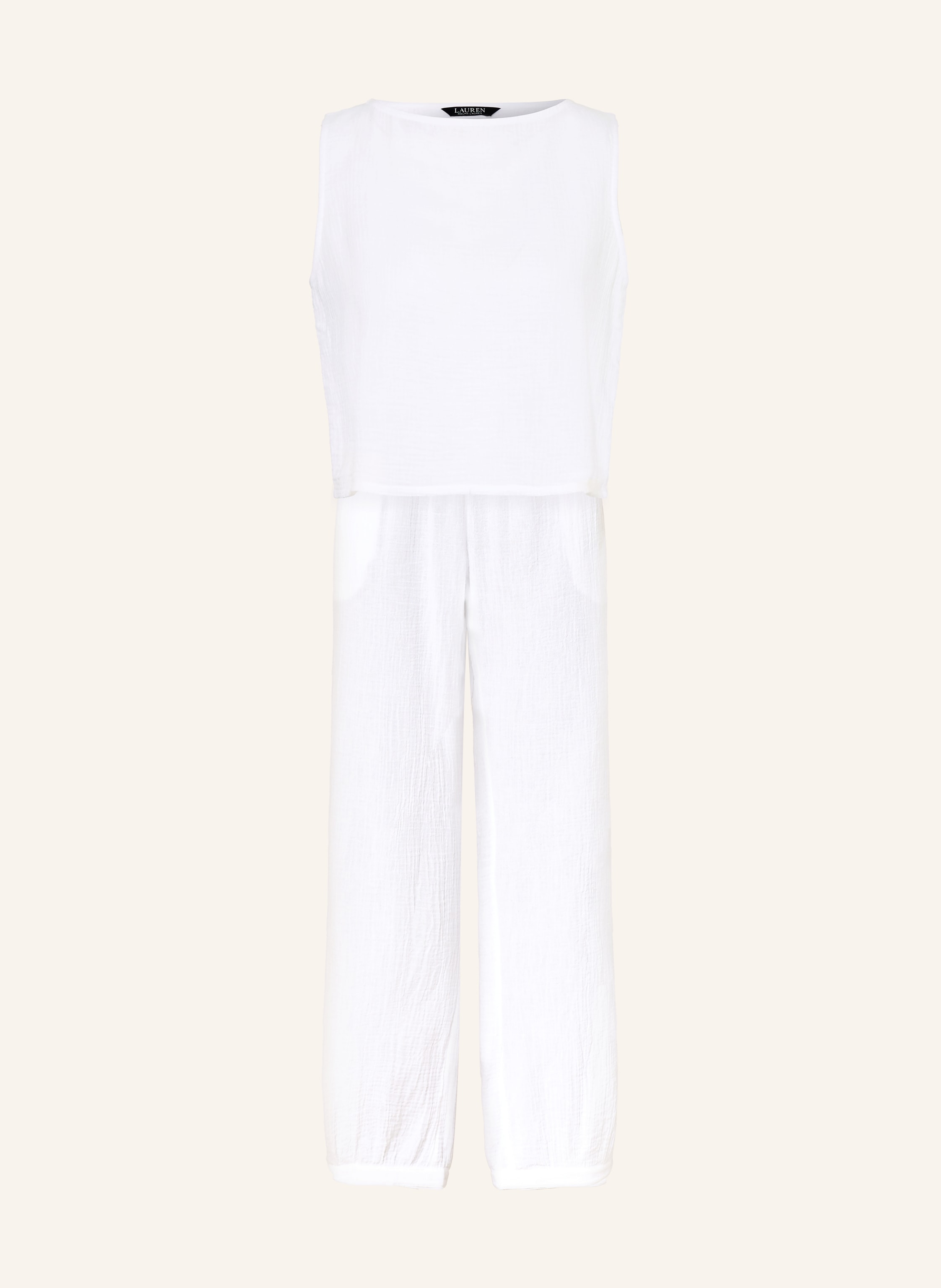 LAUREN RALPH LAUREN Set: Top und Marlenehose