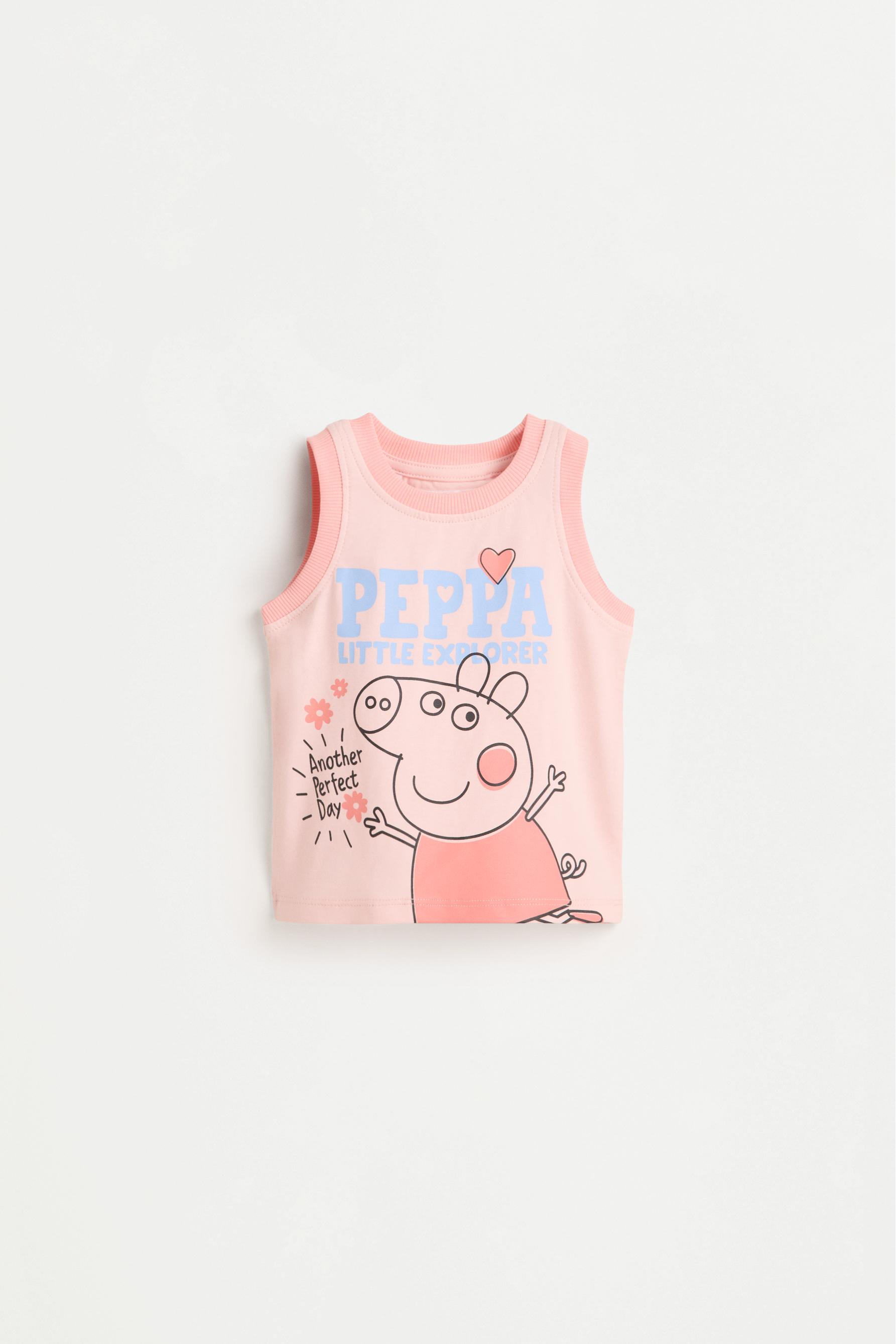 Set Peppa Pig™ camiseta tirantes y legging ciclista