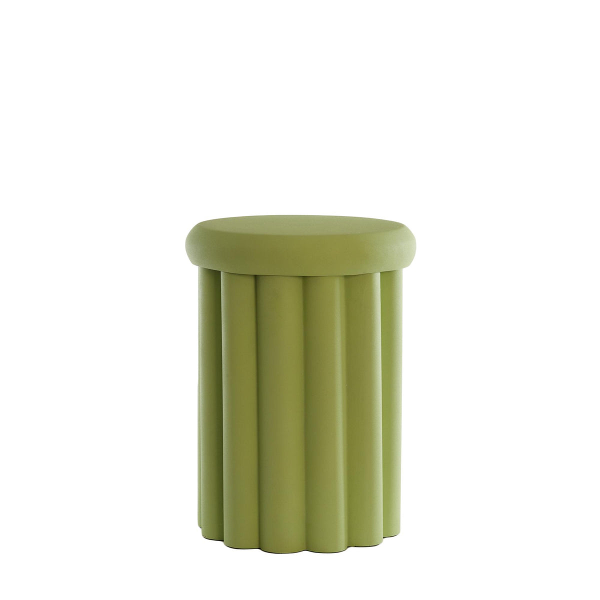 Light & Living bijzettafel Novalja - groen - Ø34cm