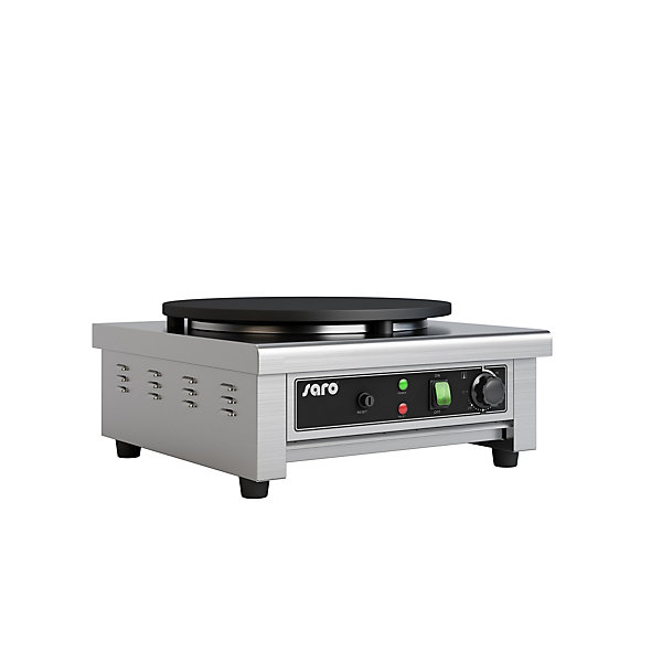 Crêpière Electrique 1 Plaque en Fonte Adhésive 400 mm - L2G
