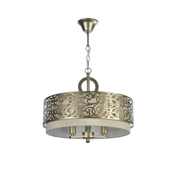 Lampa wisząca mosiężno-złota VENERA 3xE14x40W Maytoni