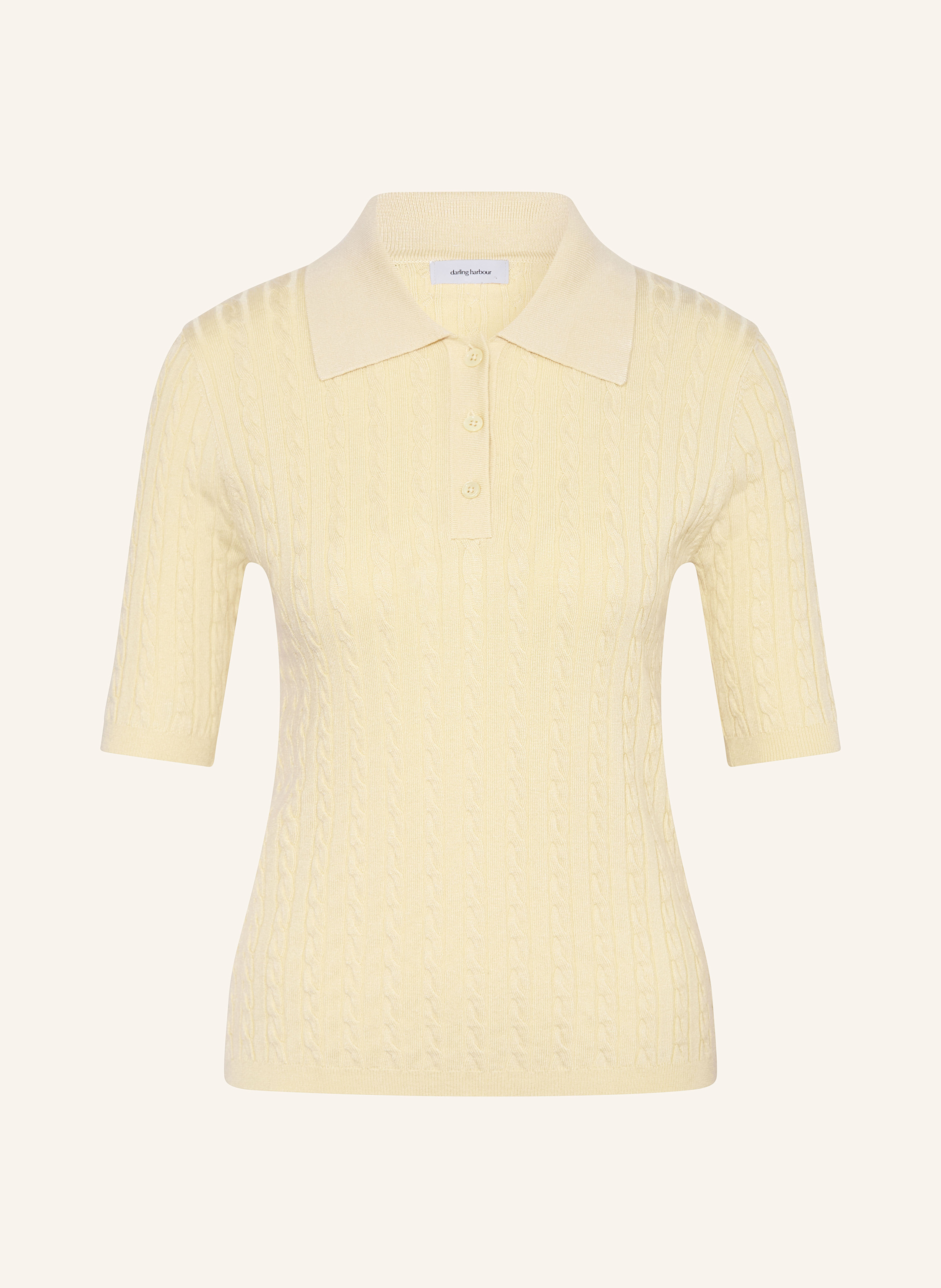 darling harbour Strick-Poloshirt