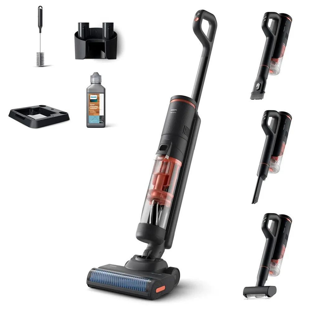 Philips 6000 Series XW6264/11 Dry & Wet Bagless broom vacuum cleaner