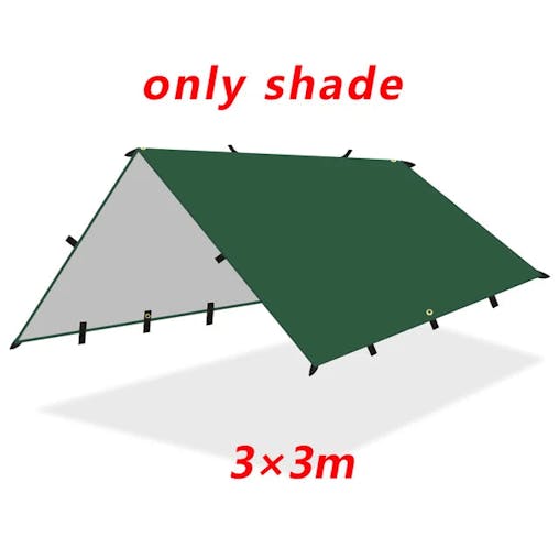 NNEOBA Waterproof Camping Tent Tarp Sun Shade Awning