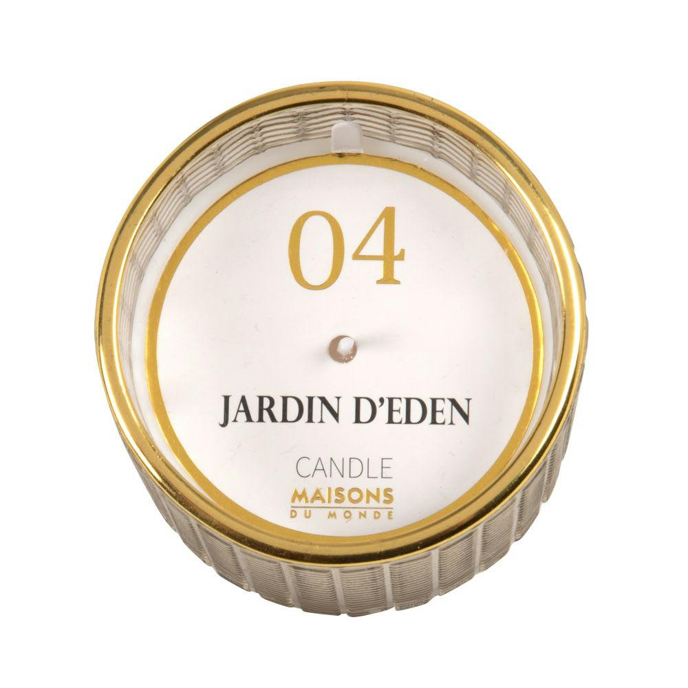 COLORAMA - Bougie parfumée en verre taupe H7 100g