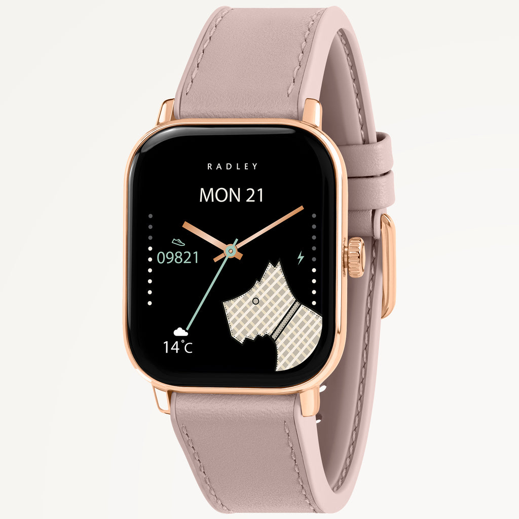 Series 56 - Smartwatch With Leather Strap