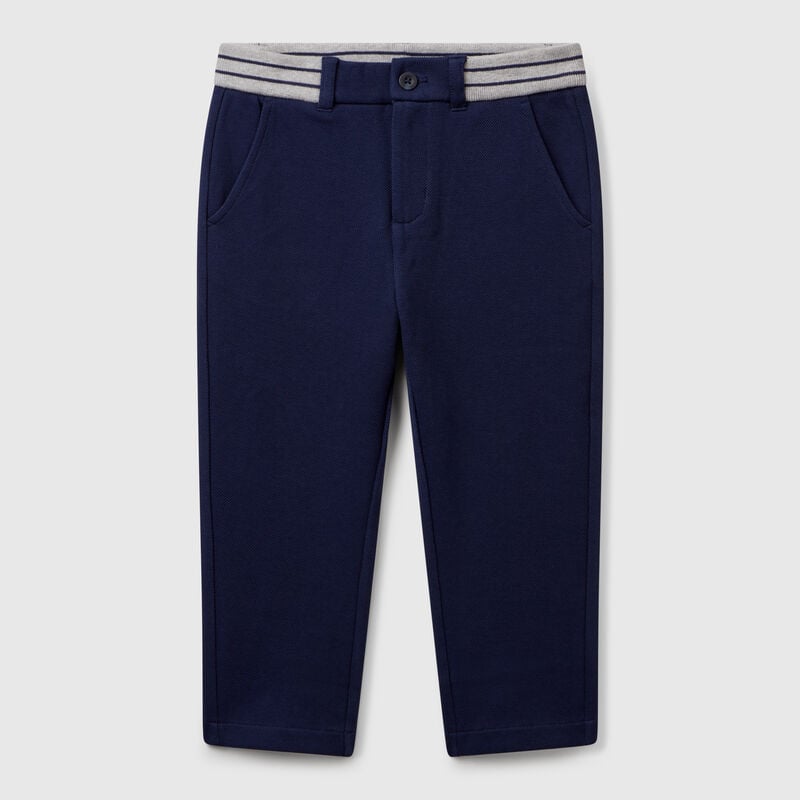 Long cotton trousers