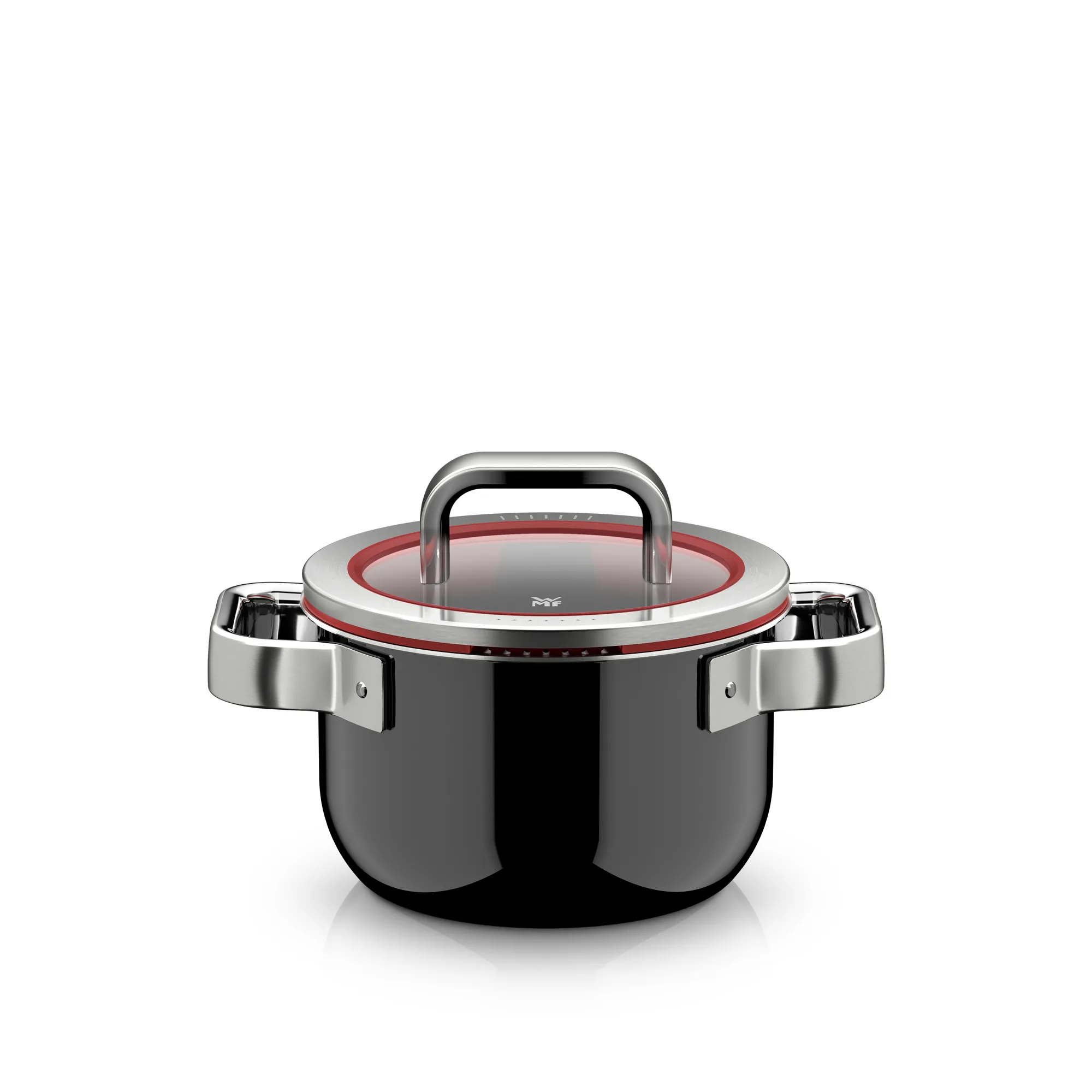 Fusiontec Function Pro, Soup Pot With Lid, 16 cm, Black