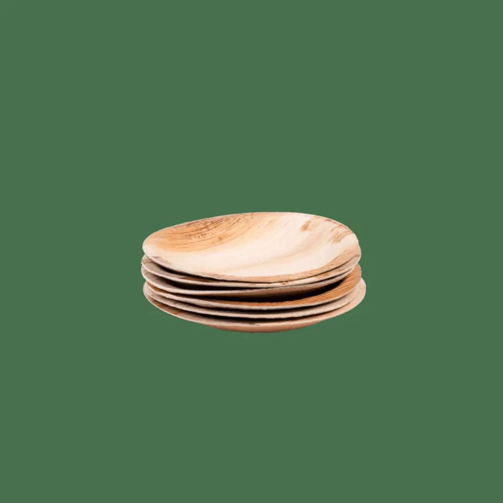 Assiettes^CASA ARECA LEAF Bols Set De 6 Naturel