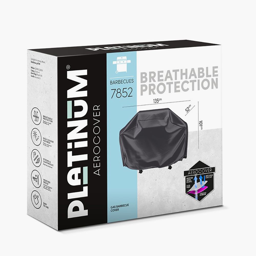 Ruma AeroCover Gas Barbecue Breathable Polyester 135 x 52 x 101cm