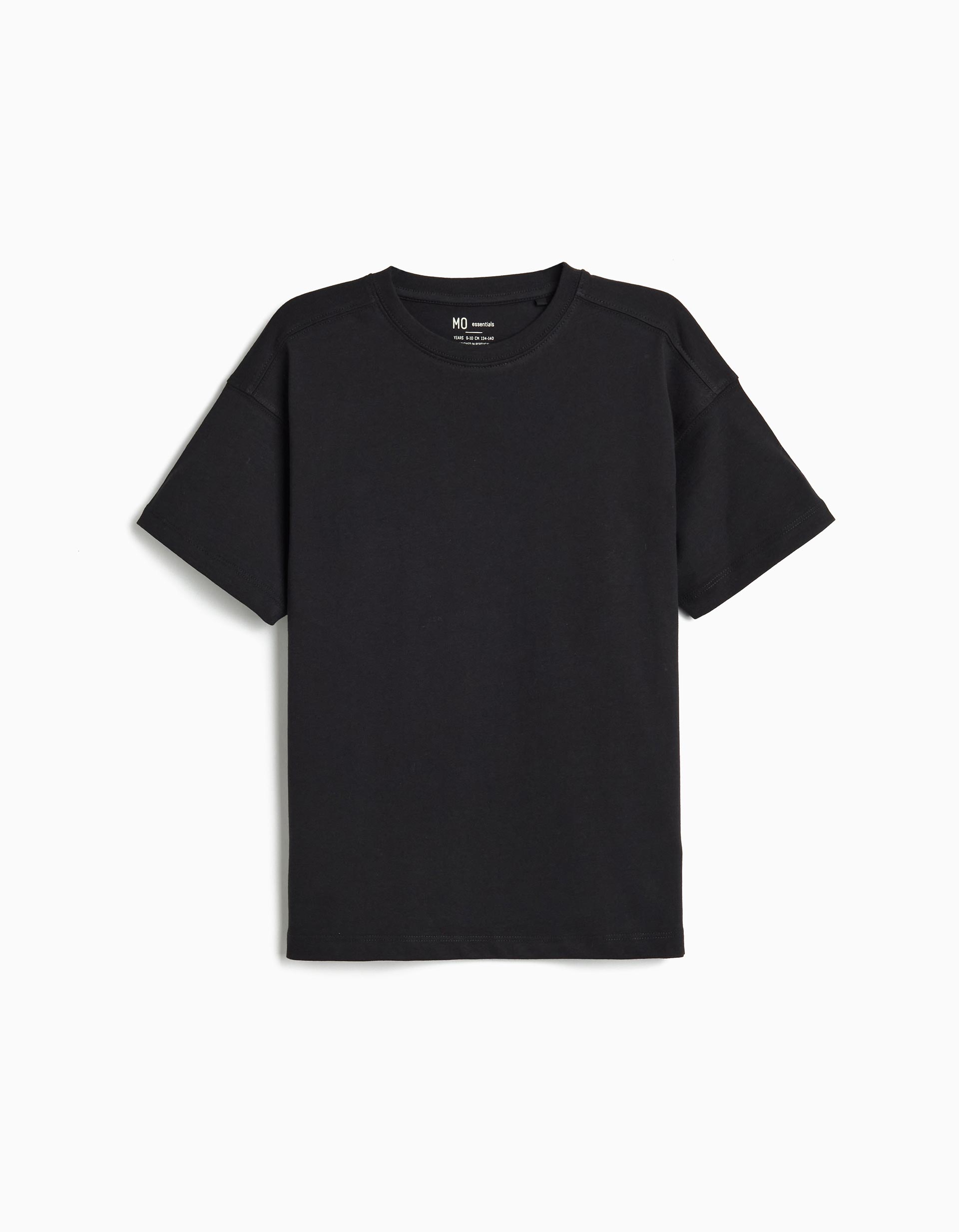 T-shirt, Menino, Preto