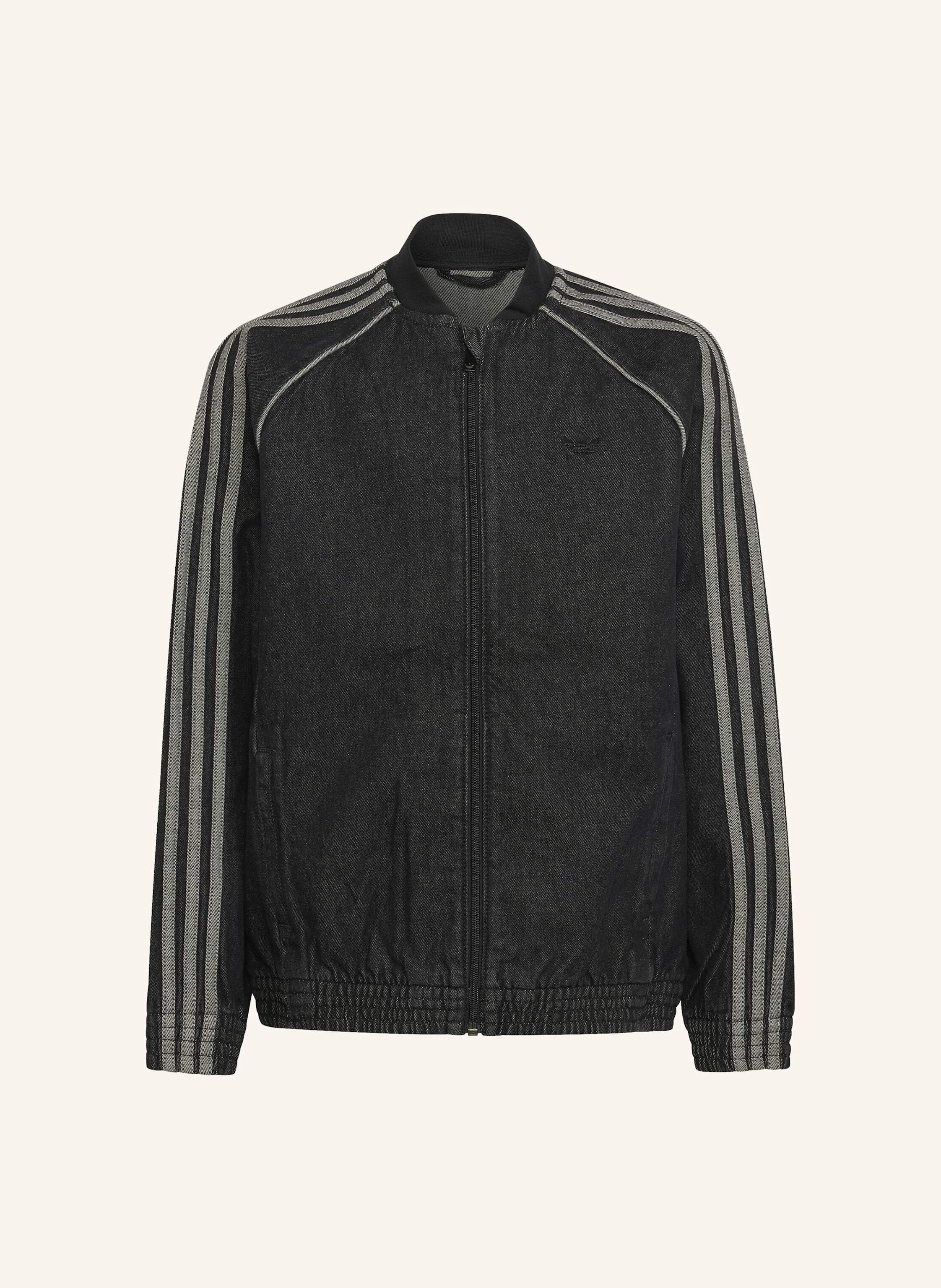 adidas Originals SST DENIM ORIGINAL JACKE, LOCKER GESCHNITTEN