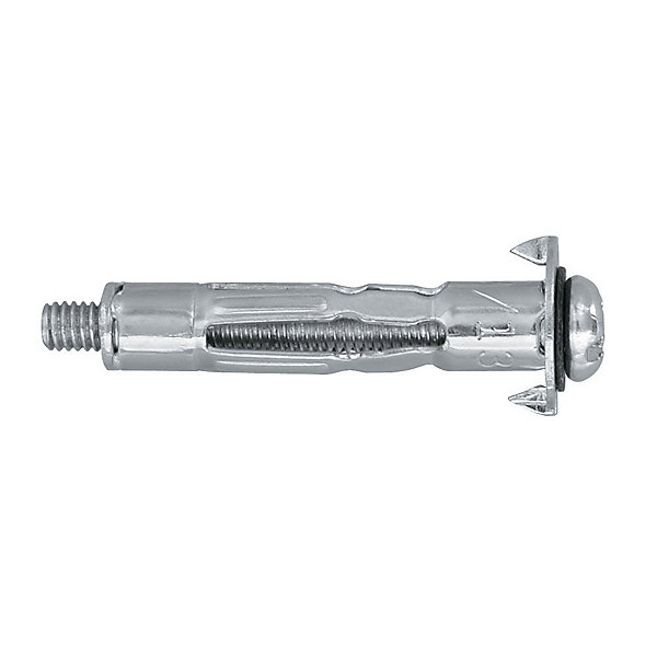 25 chevilles Diall murs creux PZ M4x32mm