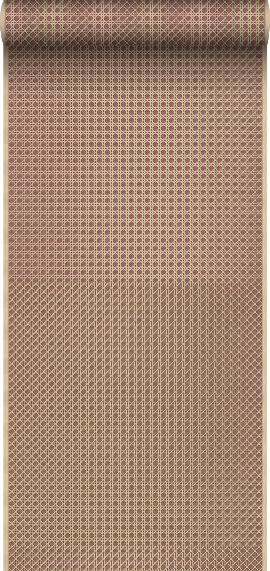 Sanders & Sanders behang ruiten terracotta - 53 cm x 10 m - 640512