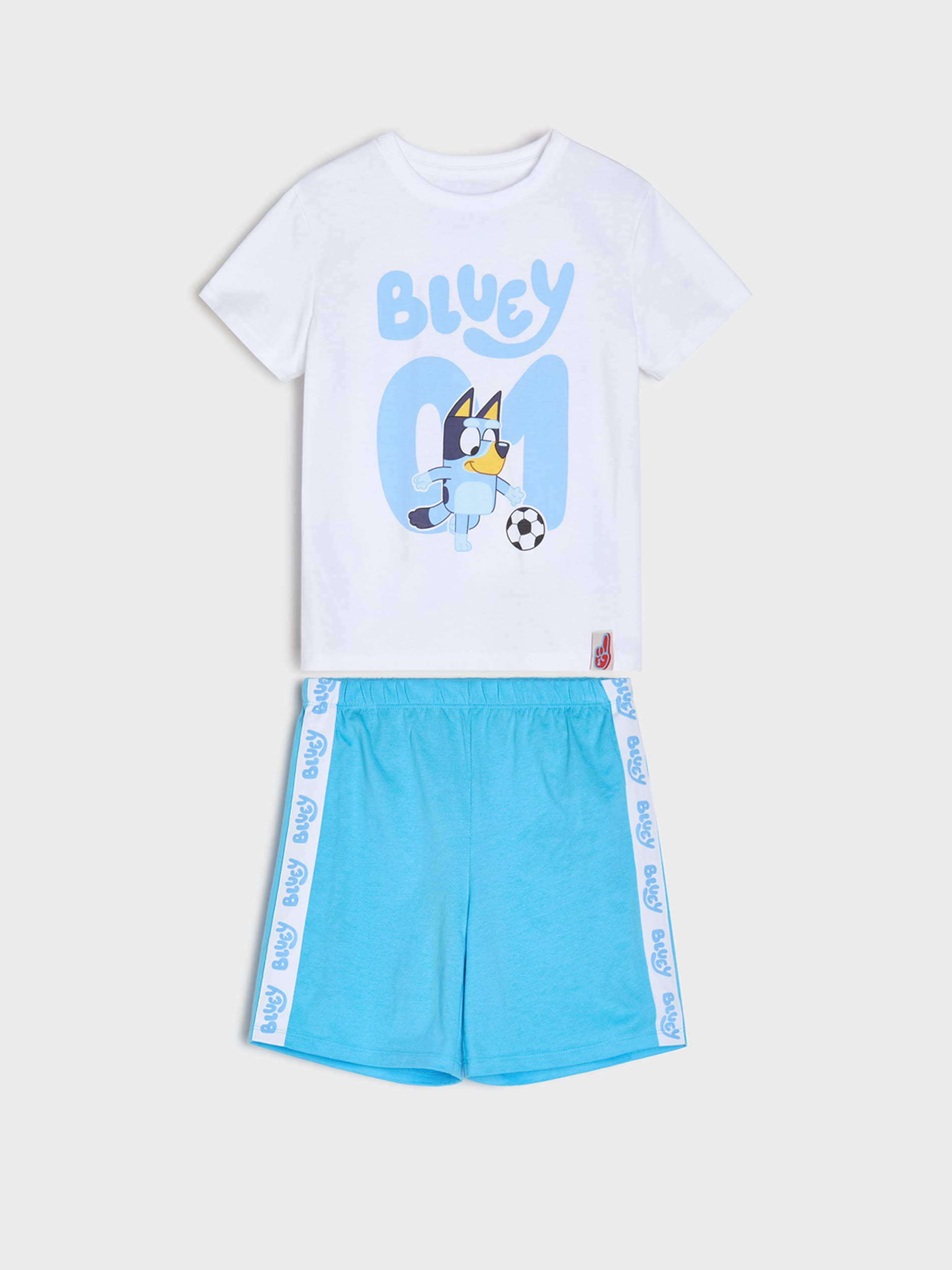 Bawełniana piżama dwuczęściowa Bluey