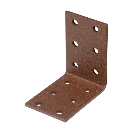 Lochplattenwinkel, BxHxL: 60 x 40 x 60 mm, Stahl, 50 Stück