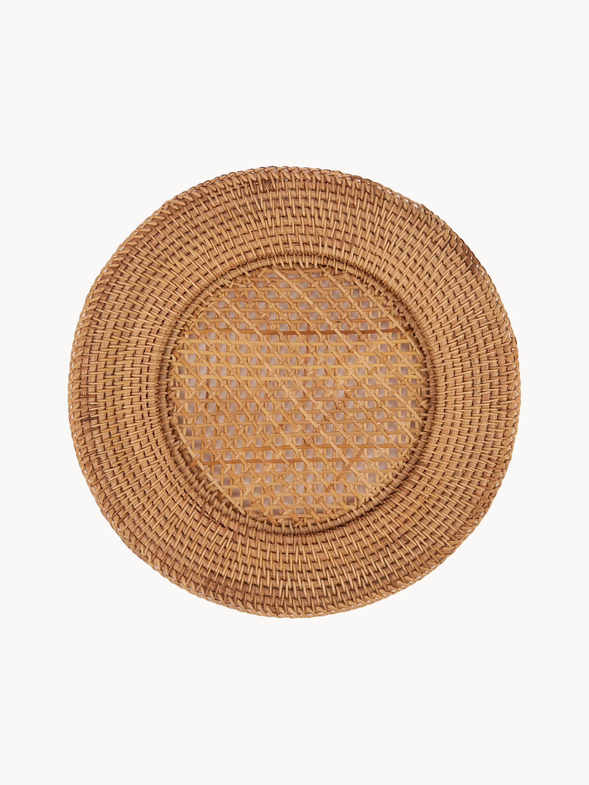 Handgefertigtes Rattan-Tischset Classic