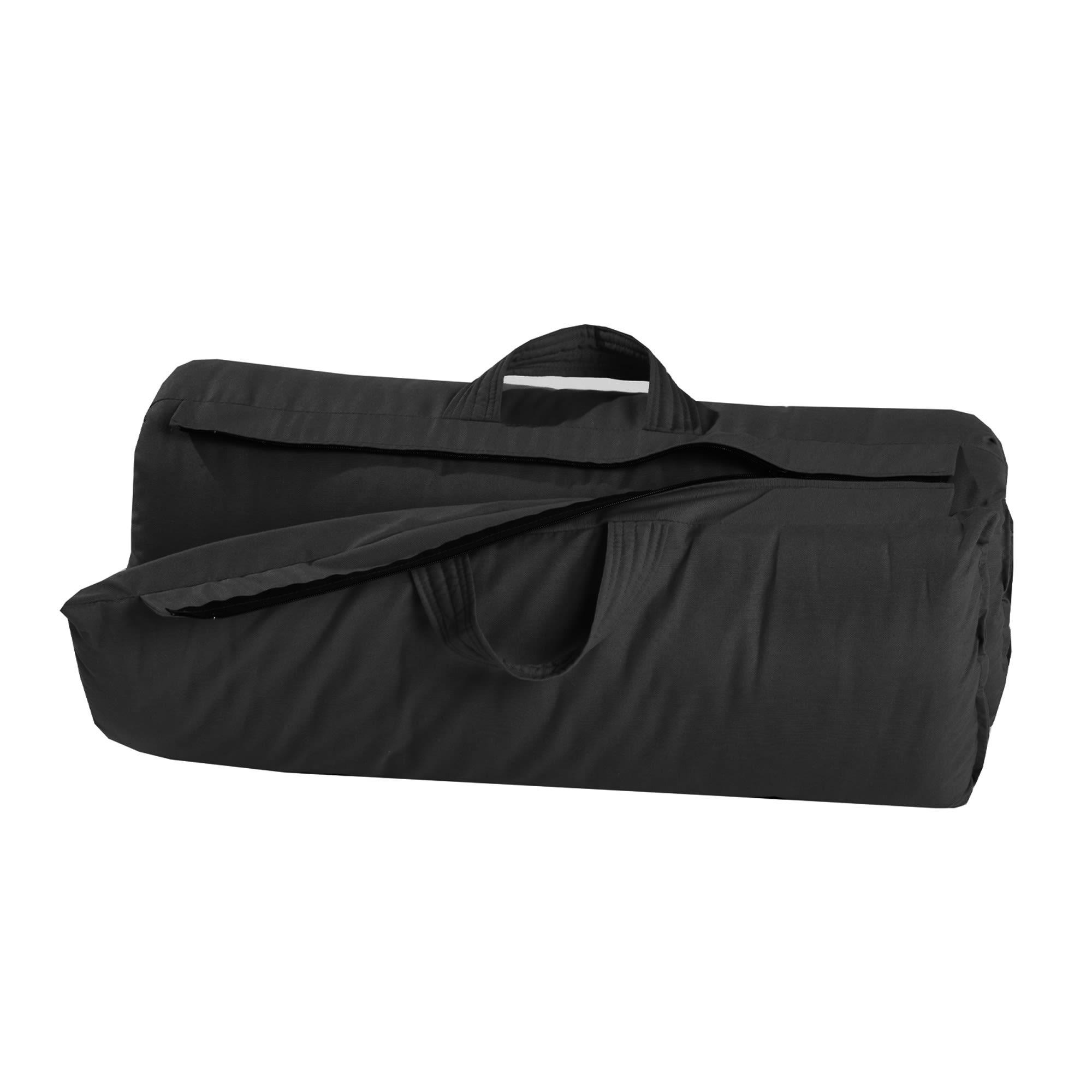 FUTON VOYAGE - Matelas futon Coton Voyage 70x190 Gris Anthracite 70x190