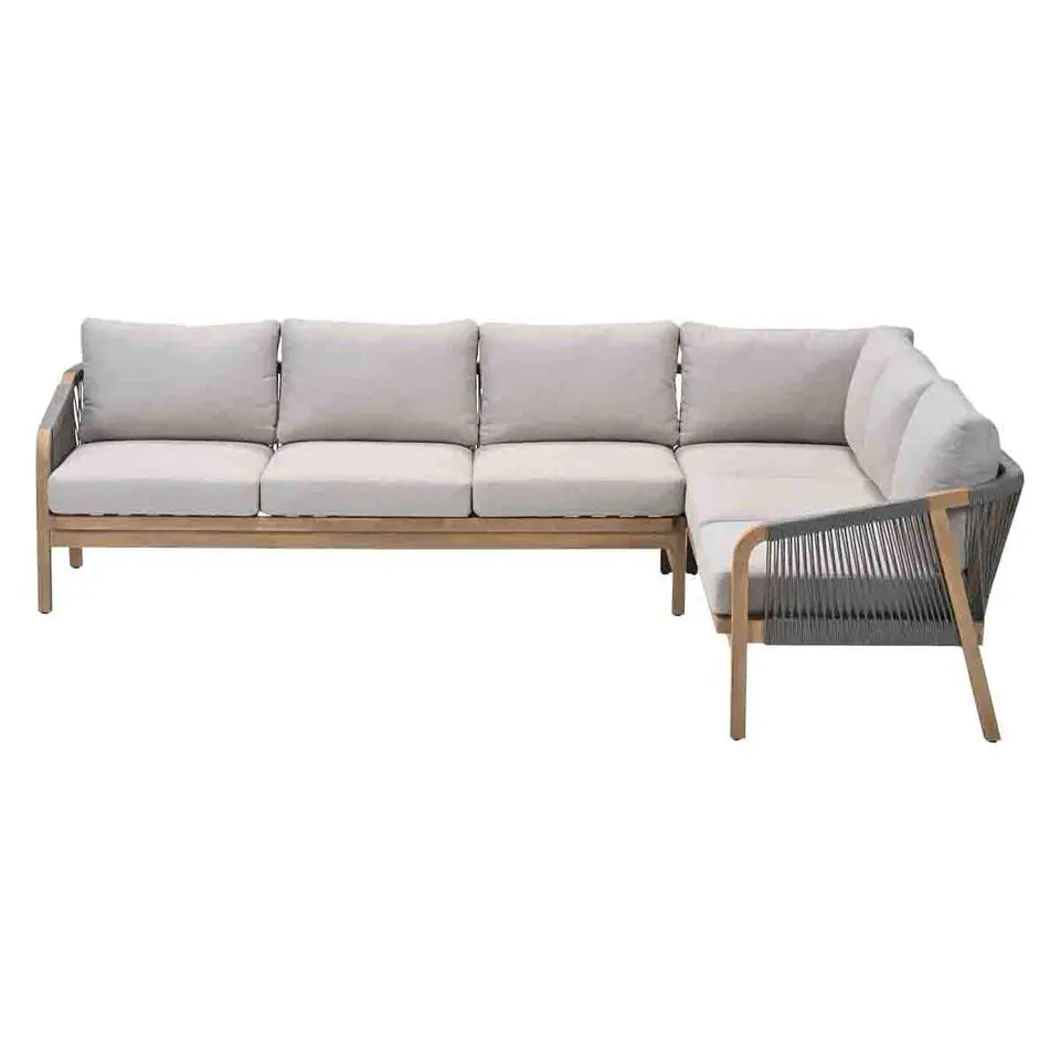 Garden Impressions Alora lounge dining set 2-delig rechts - grey sand