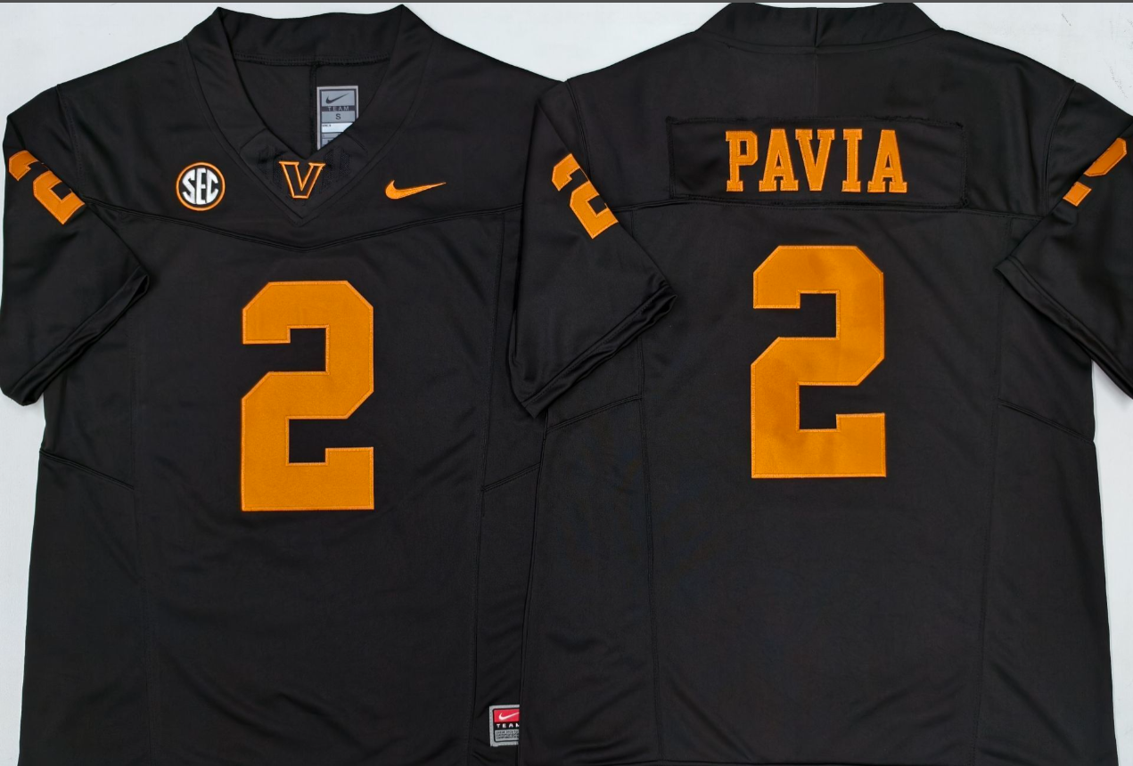 PAVIA NCAA Tennessee Volunteers Nike Vapor Limited Jersey