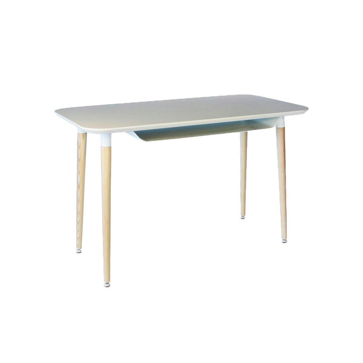 BASIC - Petit bureau scandinave design 120cm