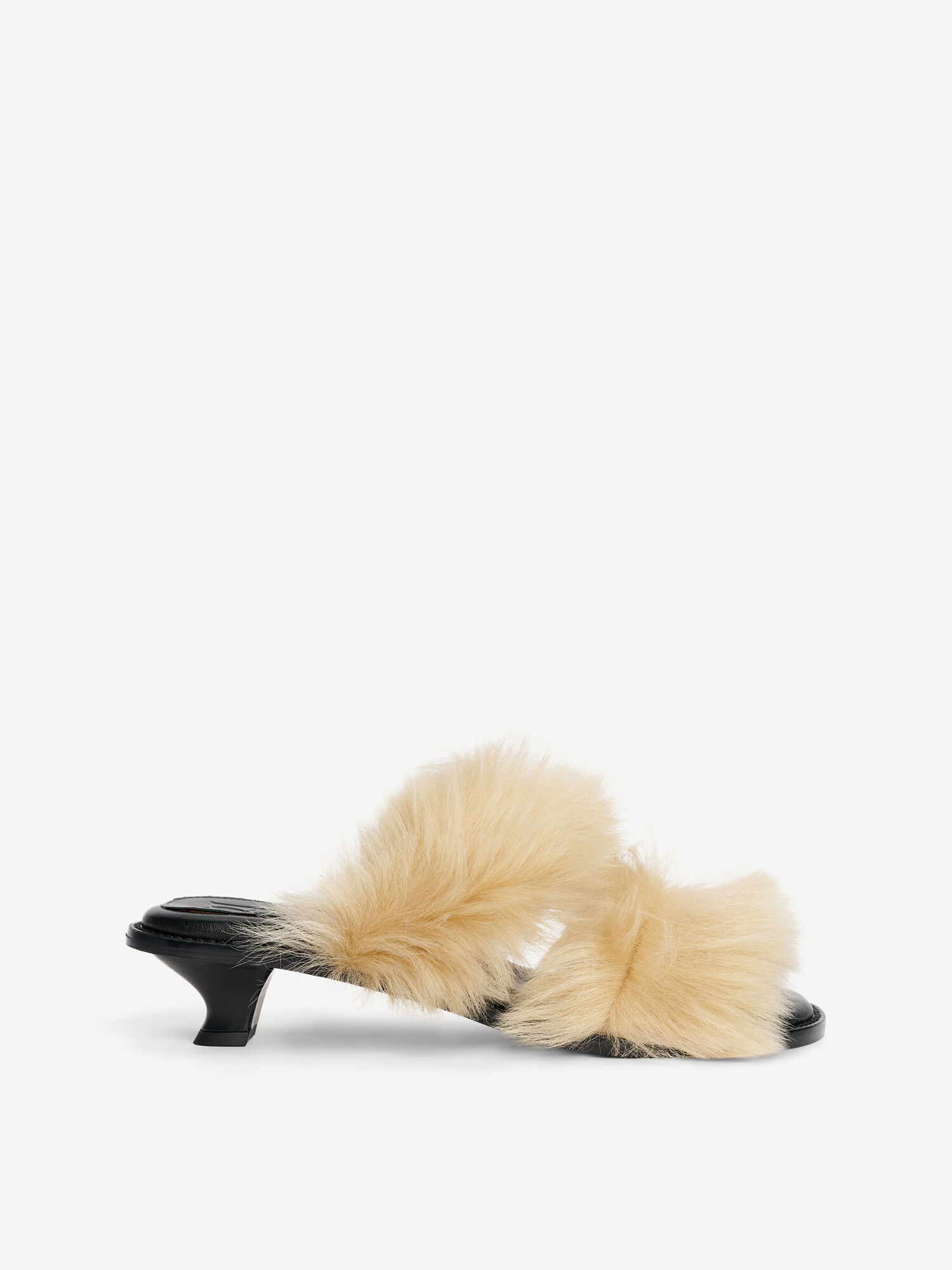 Tianna sandaler i shearling