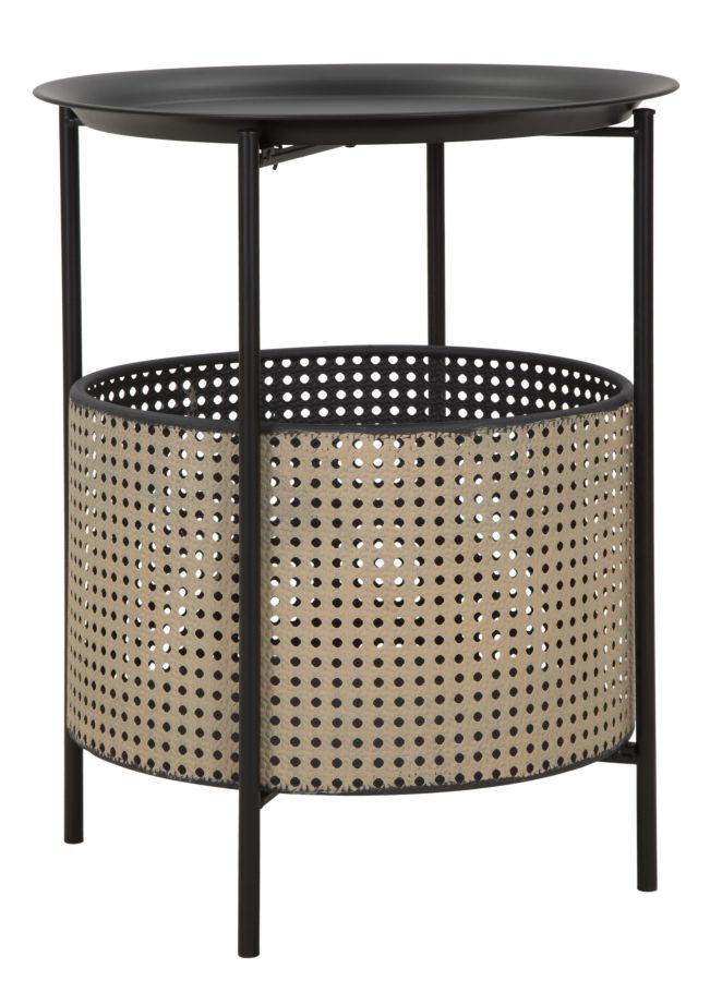 Mauro Ferretti Osaka Zwarte en beige metalen tafel