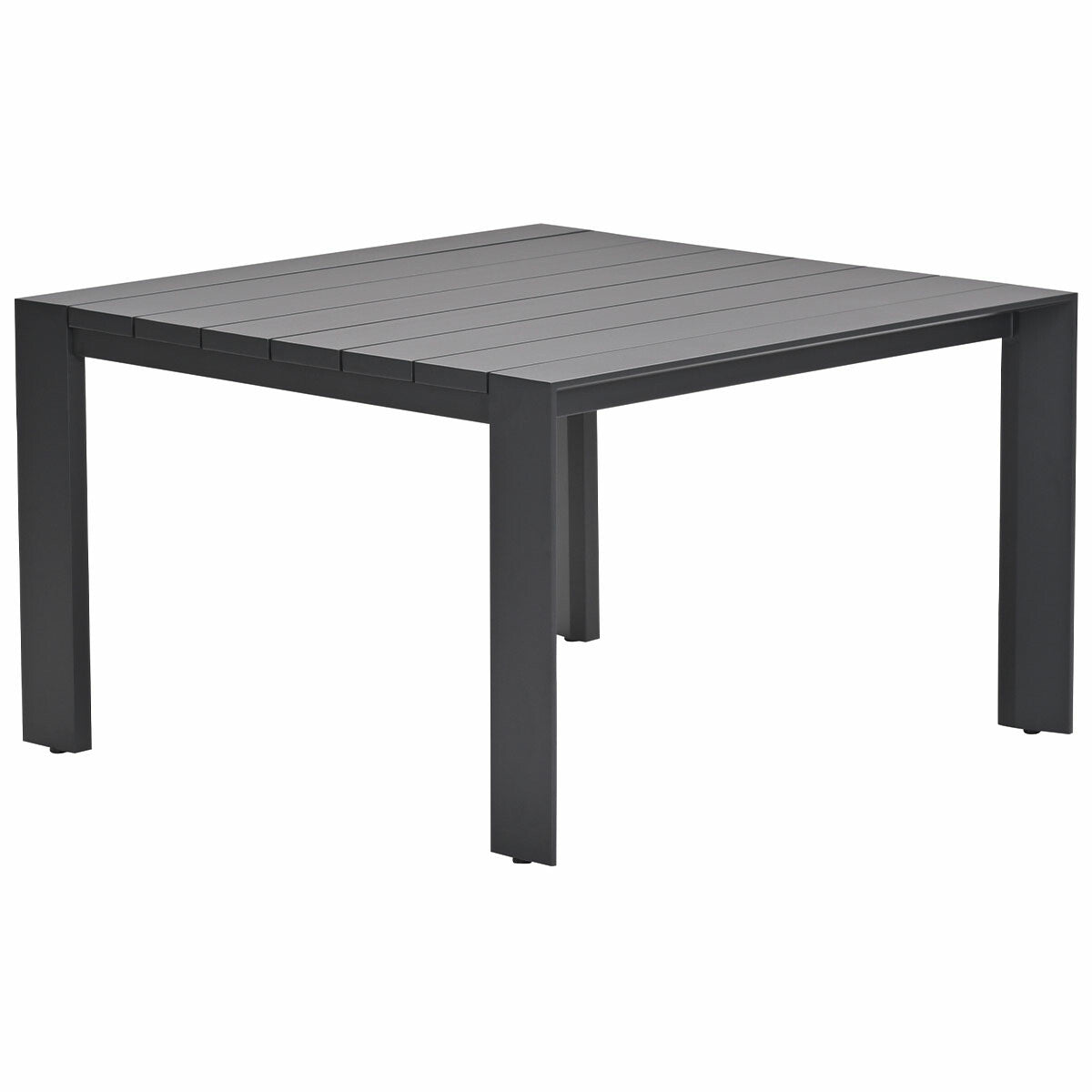 Garden Impressions lounge dining tafel Malakka donker grijs 111,5x111,5 cm