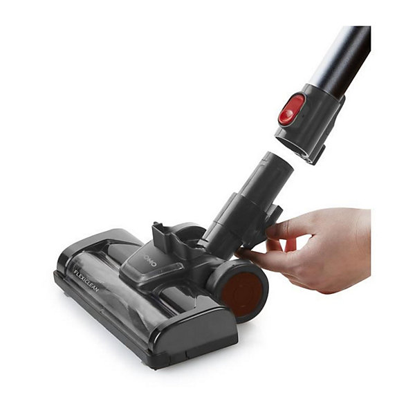 DOMO DO1032SV - Aspirateur balai 2 en 1 - 18,5 V - Batterie LI-ION - Systeme cyclonique - Brosse rotative