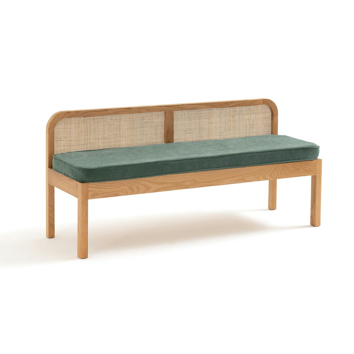 Banc bout de lit cannage, Scillia
