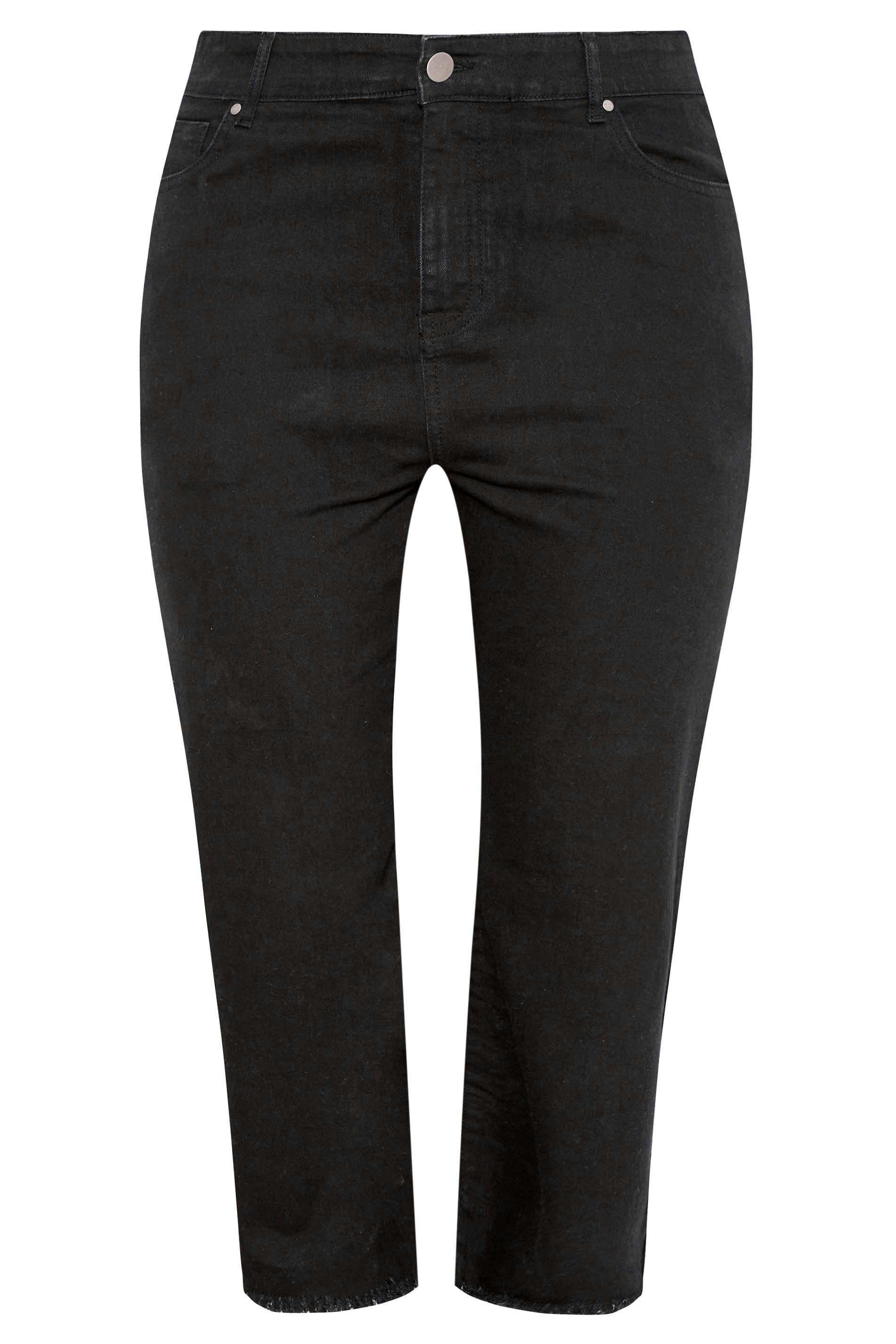 Yours Cropped Wide Leg Jeans