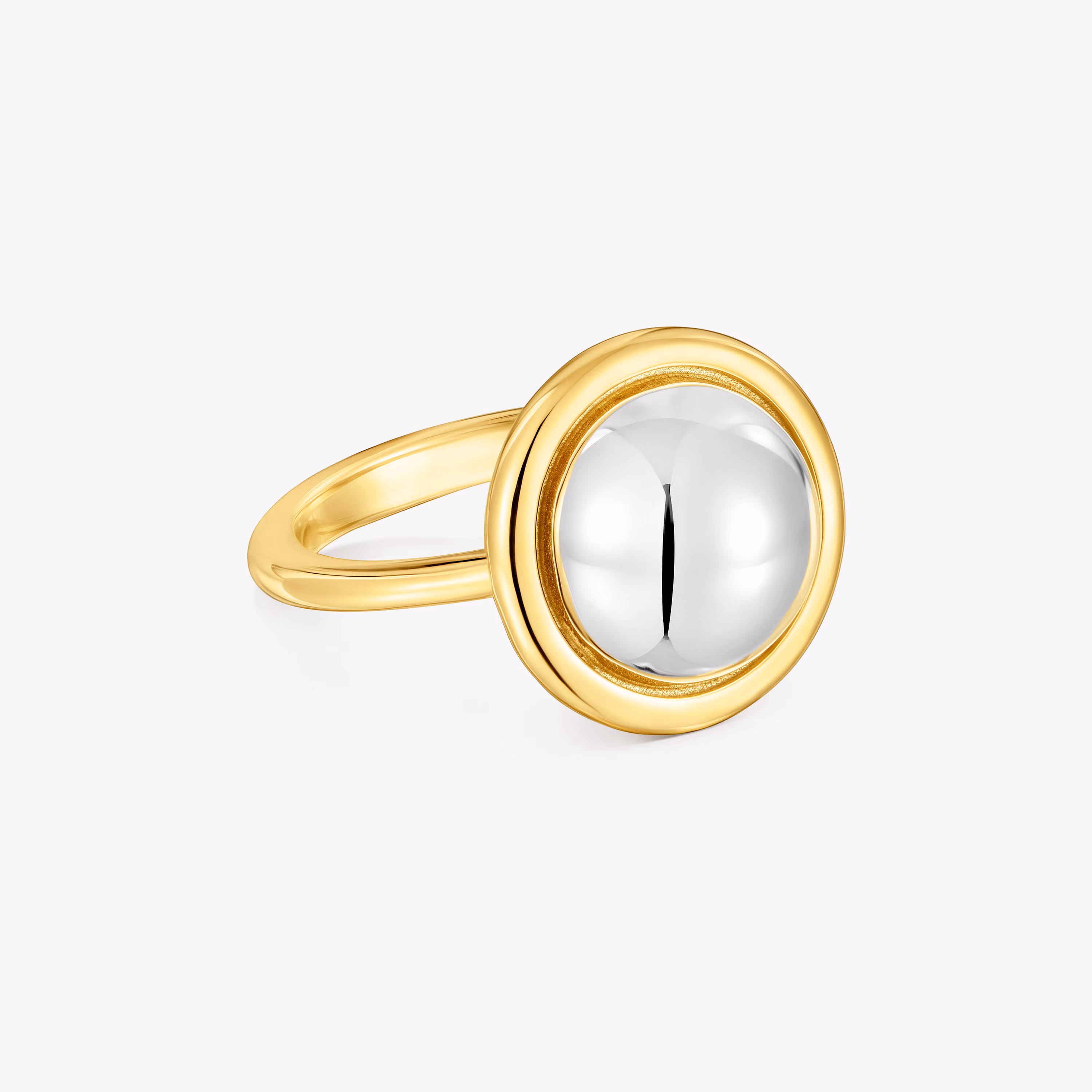 Anillo bicolor Plump