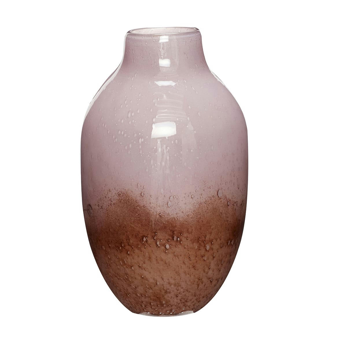 POSY - Vase en verre violet dégradé H37