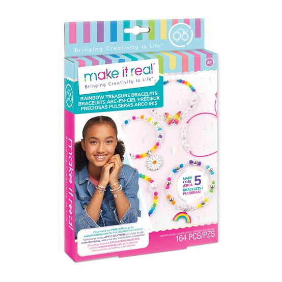 Make It Real Rainbow Treasure Bracelet Set