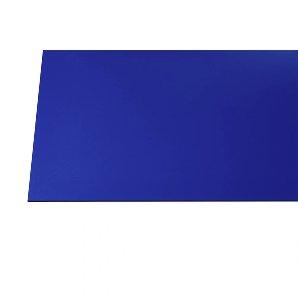 Hartschaumplatte, blau, Polyvinylchlorid (PVC)