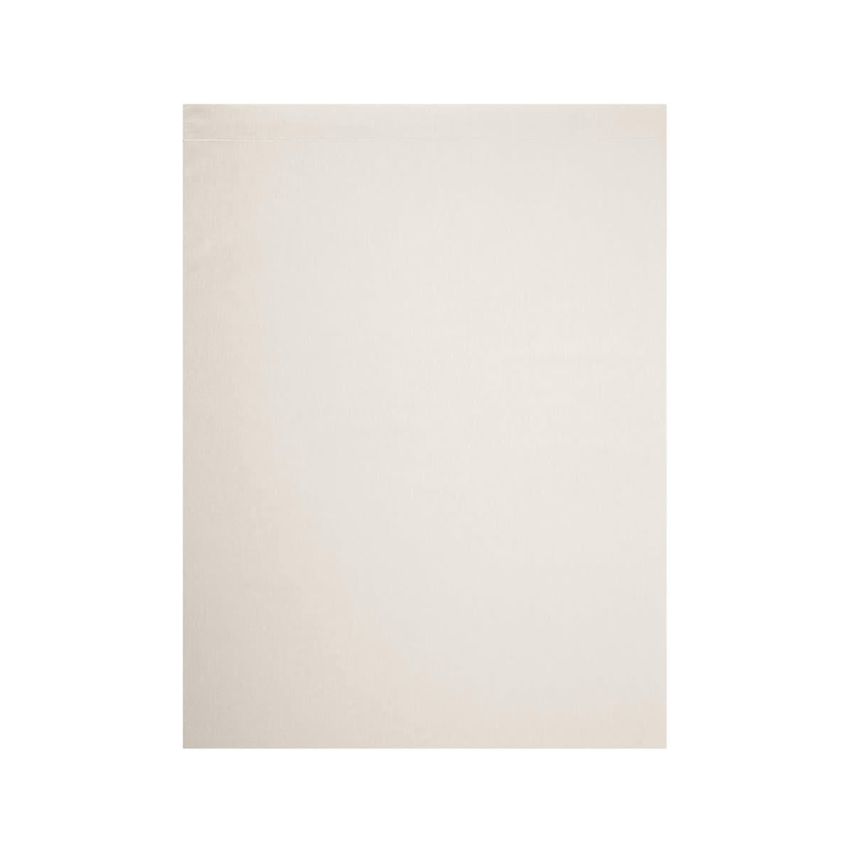 TOUT DOUX - Drap plat en coton beige 240x300