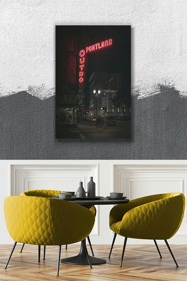 OUTDOOR PORTLAND - Photographie d'art de Romain Farge 30x45 cm sur plexi