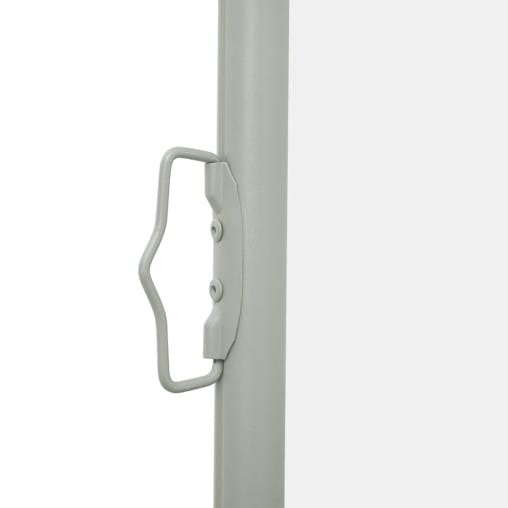 NNEVL Patio Retractable Side Awning 120x500 cm Cream