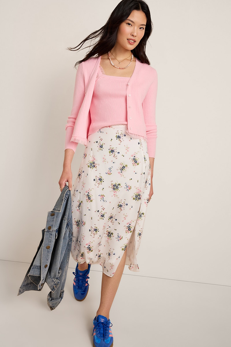 Lana Tank and Cardigan Sweater Set