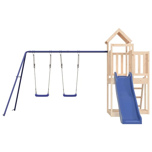 NNEVL Outdoor Playset Solid Wood Pine